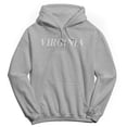 thumbnail image 1 of Virginia Humor Graphic Sport Grey Men's Crewneck Sweatshirt Hoodie, 1 of 1