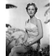 thumbnail image 1 of Virginia Huston Seated in a Midriff Top and Short Skirt Photo Print (24 x 30), 1 of 1
