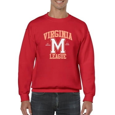 Virginia M League Sports Style Sweatshirt Men -Image by Shutterstock, Male Small