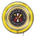 thumbnail image 1 of Virginia Military Institute 15" Double Neon Wall Clock, 1 of 5