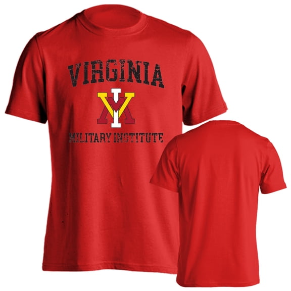 Virginia Military Institute Keydets FSU Distressed Retro Short Sleeve T-Shirt