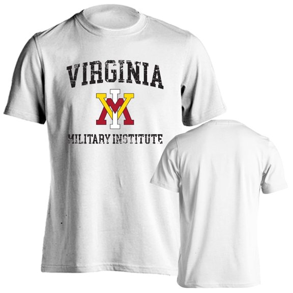Virginia Military Institute Keydets FSU Distressed Retro Short Sleeve T-Shirt