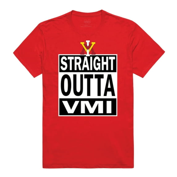 Virginia Military Institute Keydets Straight Outta Tee T-Shirt - Red, XX-Large