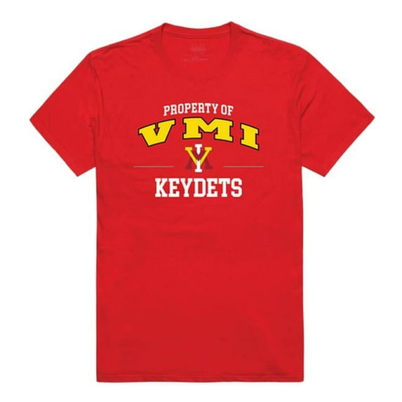 Virginia Military Institute Men Property T-Shirt, Red - Extra Large