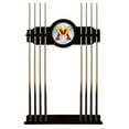 thumbnail image 1 of Virginia Military Institute Solid Wood Cue Rack with a Black Finish, 1 of 3