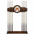 thumbnail image 1 of Virginia Military Institute Solid Wood Cue Rack with a Chardonnay Finish, 1 of 7
