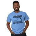 thumbnail image 1 of Virginia Settle State Map Shape Funny Plus Size Crewneck Graphic Tee Shirt Brisco Brands 2X, 1 of 5