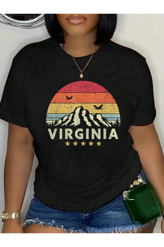 Virginia Shirt. Retro Style VA, USA T-Shirt