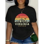 Virginia Shirt. Retro Style VA, USA T-Shirt