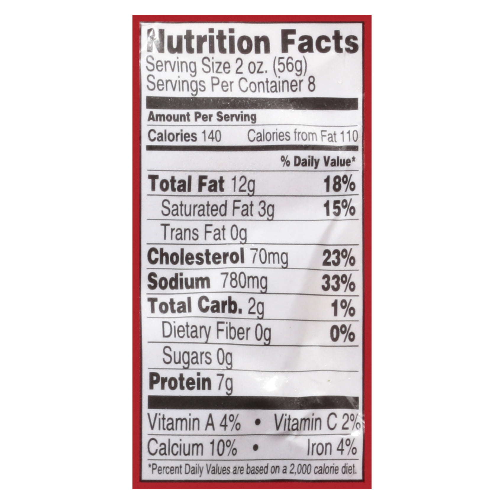 Virginia Smoked Sausage Hot Smoked Sausage Link, 16 oz