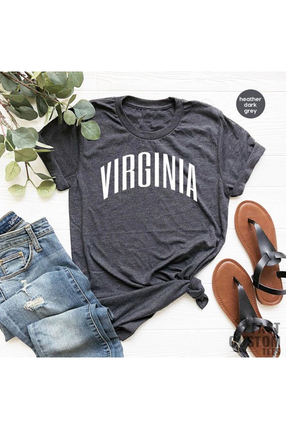 Virginia State Home Lover Graphic T-shirt