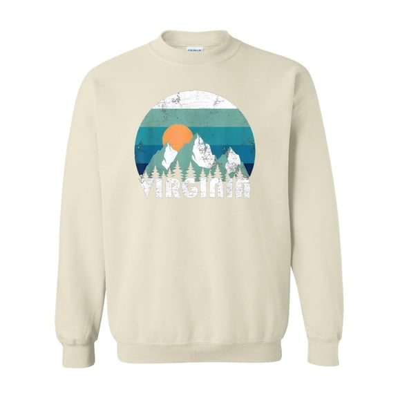 Virginia State Retro Vintage Style Travel Souvenir Gift Sweatshirt