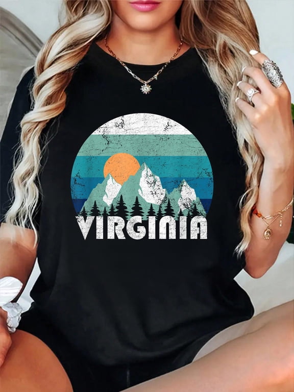 Virginia State Retro Vintage T-Shirt