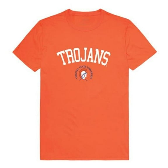 Virginia State University Trojans Arch T-Shirt, Orange - 2XL