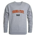 thumbnail image 1 of Virginia State University Trojans Dad Crewneck Sweatshirt, Heather Grey - Extra Large, 1 of 1