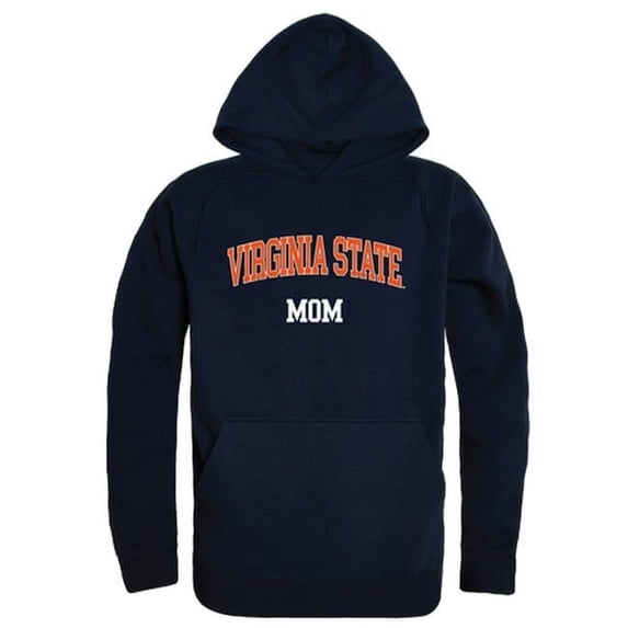 Virginia State University Trojans Mom Hoodie, Navy - 2XL