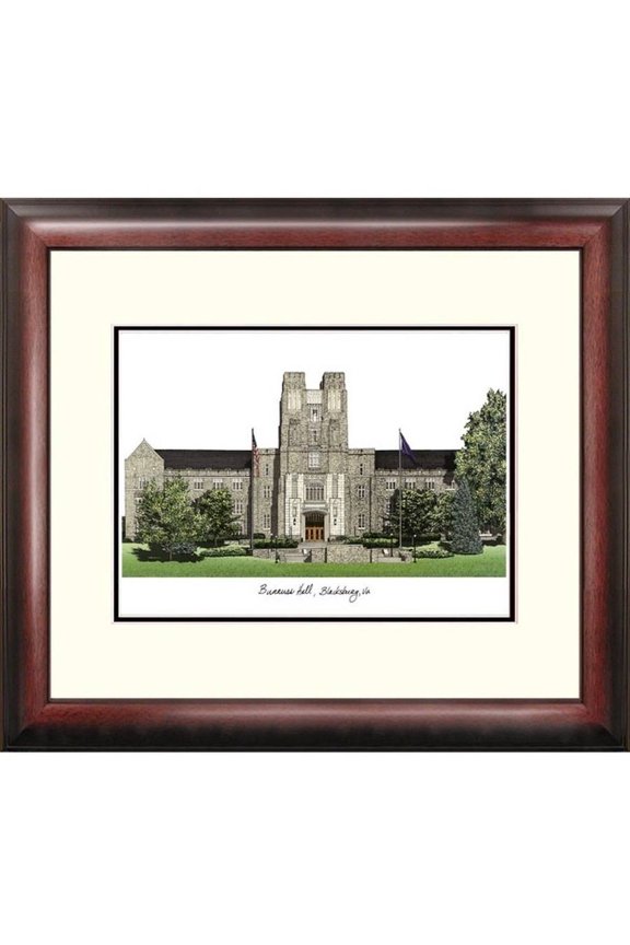Virginia Tech Alumnus Framed Lithograph