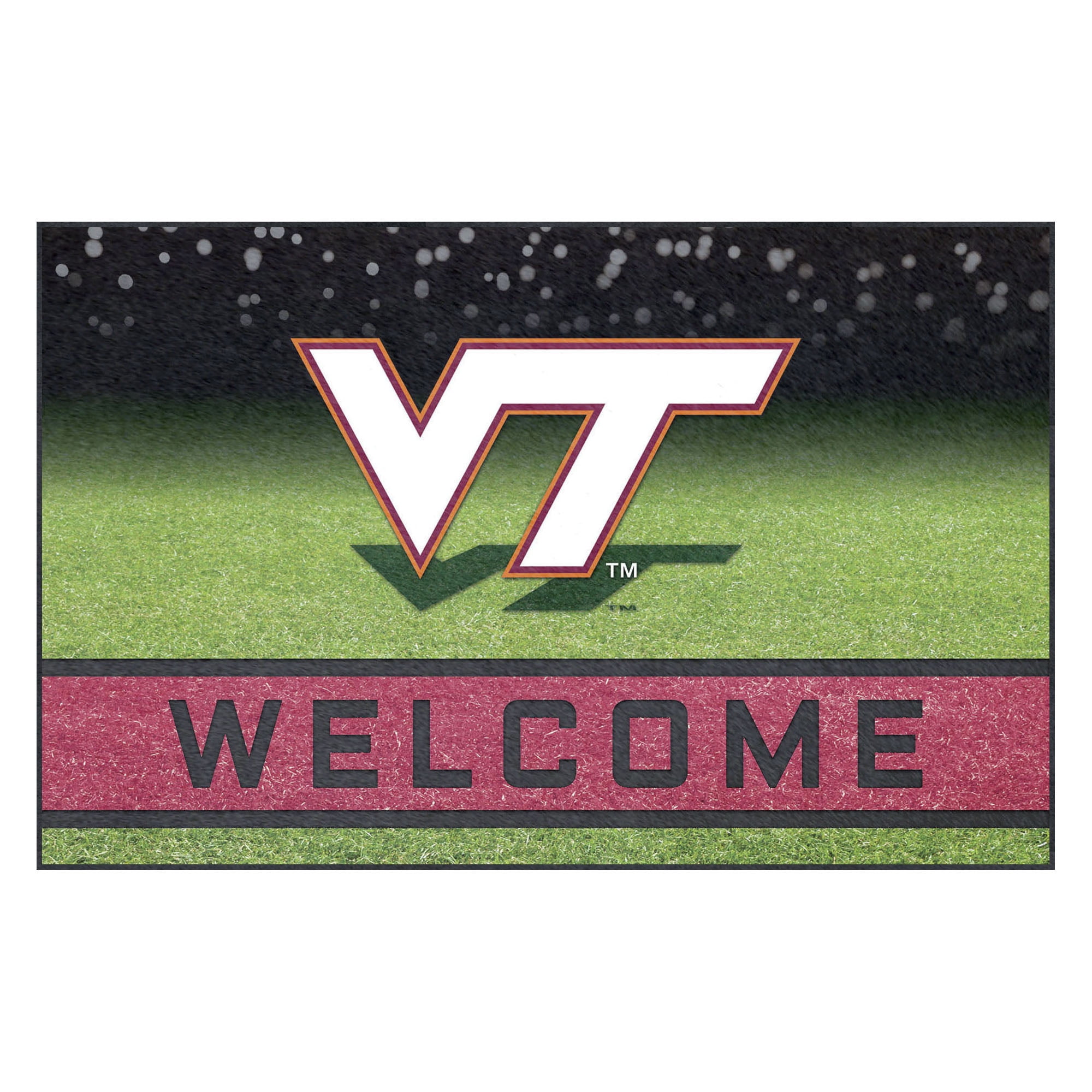 Virginia Tech 18"x30" Crumb Rubber Door Mat