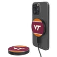 thumbnail image 1 of Virginia Tech Hokies 10-Watt Mesh Design Wireless Magnetic Charger, 1 of 1