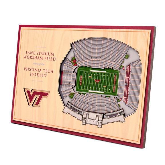 Virginia Tech Hokies 3D StadiumViews Desktop Display