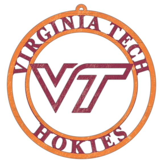 Virginia Tech Hokies 16'' Team Color Logo Cutout