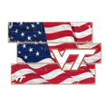 thumbnail image 1 of Virginia Tech Hokies 3-Plank Team Flag, 1 of 1