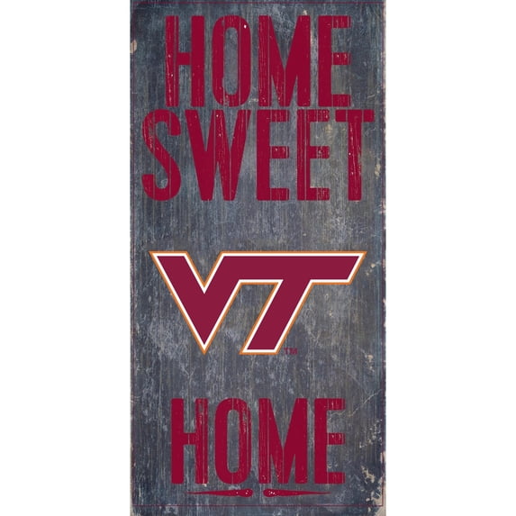 Virginia Tech Hokies 6'' x 12'' Home Sweet Home Sign