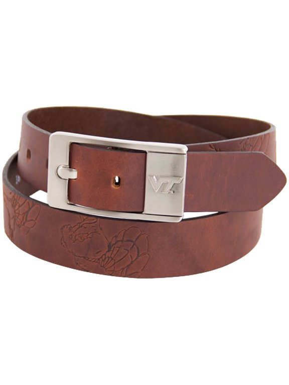 Virginia Tech Hokies Brandish Leather Belt