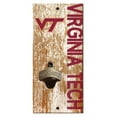 thumbnail image 1 of Virginia Tech Hokies Distressed Bottle Opener, 1 of 1