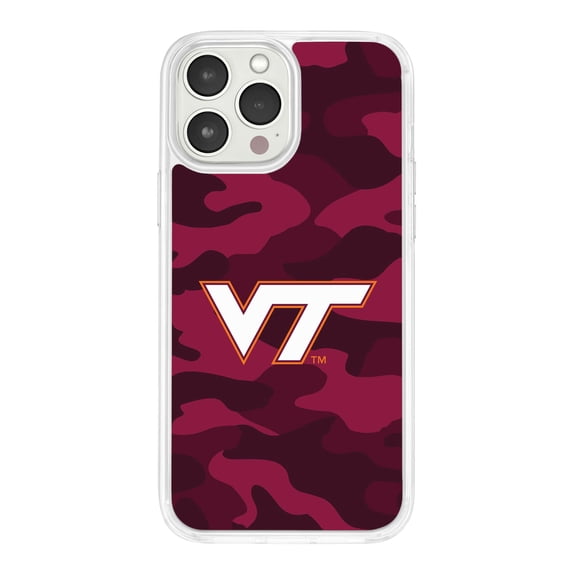 Virginia Tech Hokies HD Phone Case Compatible with Apple iPhone 14 (Camo) by Affinity Bands