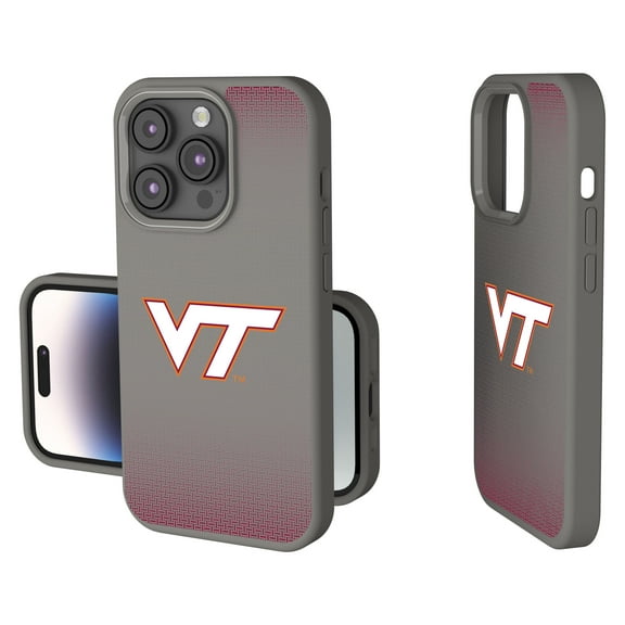 Virginia Tech Hokies Linen Logo iPhone Soft Touch Case