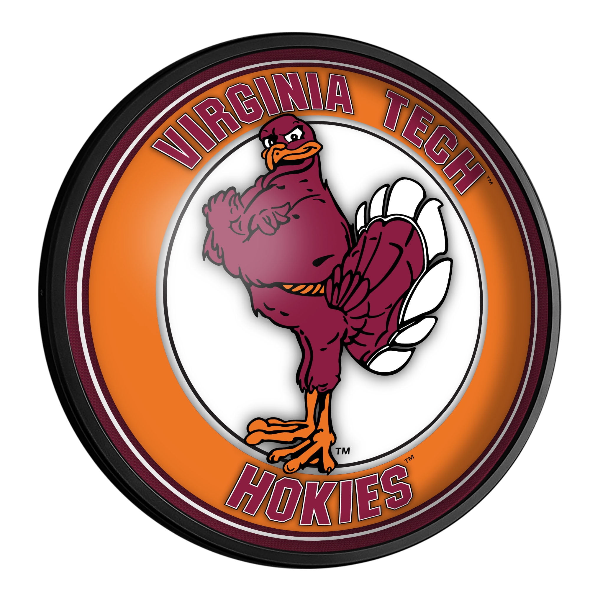 Virginia Tech Hokies 10" Round Car Magnet - Officially Licensed College Team Magnet