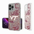 thumbnail image 1 of Virginia Tech Hokies iPhone Paisley Design Clear Case, 1 of 7