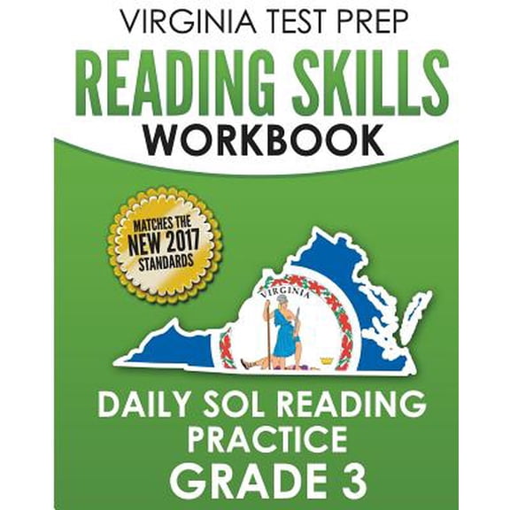 Virginia Test Prep Reading Skills Workbook Daily Sol Reading Practice Grade 3: Practice for the Sol Reading Assessments (Paperback)