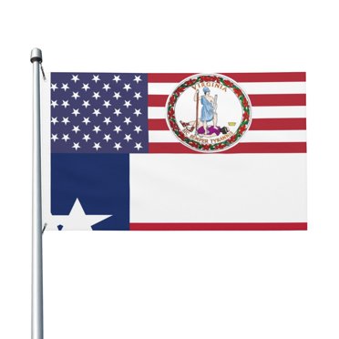 Flag 3x5 Ft Double Sided Banner Decoration 200D Heavy Outdoor Flag Blue Ice Cube Background Flag Welcome Yard Flags With 2 Grommets Decorations Yard Flag For Outside Holiday Wedding