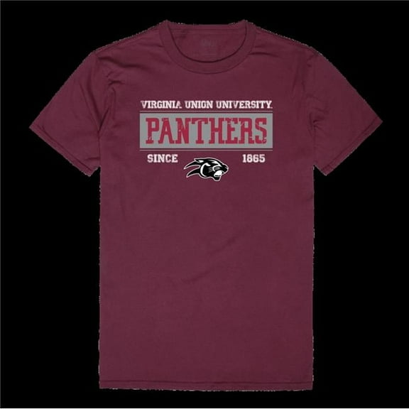 Virginia Union University Panthers College Established T-Shirt, Maroon - Medium
