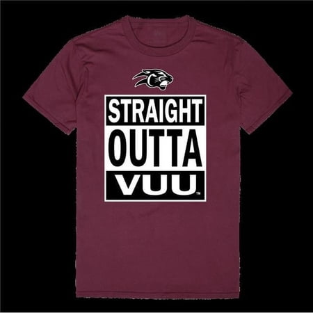 Virginia Union University Panthers Straight Outta T-Shirt, Maroon - Extra Large