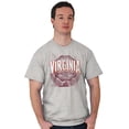 thumbnail image 1 of Virginia VA Student Campus Pride Men's Graphic T Shirt Tees Brisco Brands S, 1 of 4