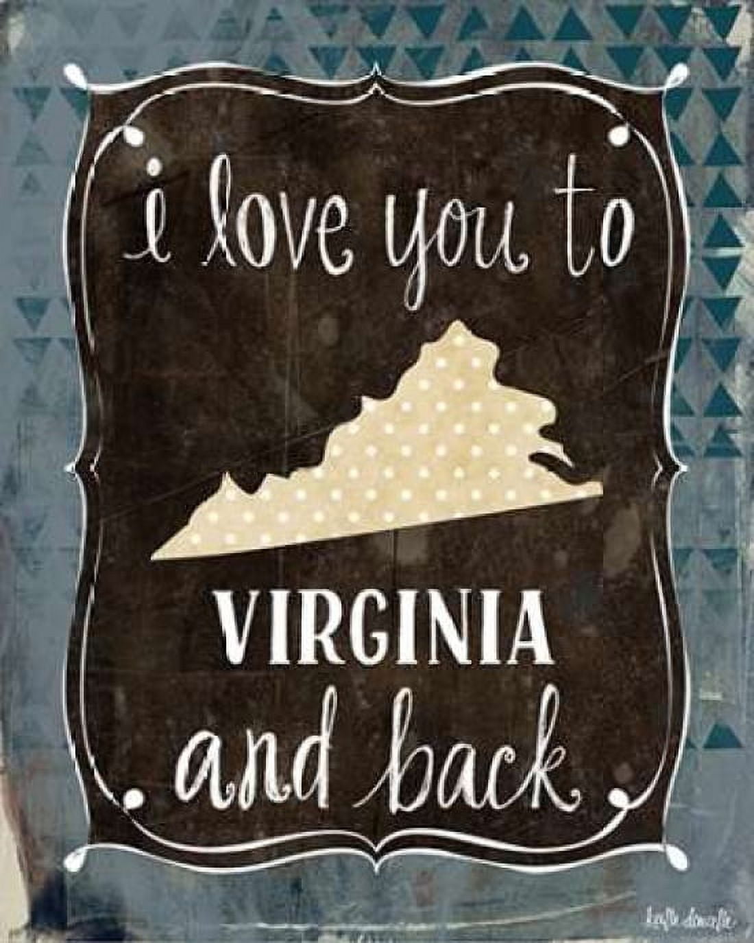 Virginia and Back Canvas Art - Katie Doucette (24 x 30)