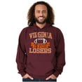 thumbnail image 1 of Virginia for Losers Funny Rivalry Hoodie Sweatshirt Women Men Brisco Brands 4X, 1 of 6