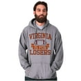 thumbnail image 1 of Virginia for Losers Funny Rivalry Unisex Plus Fleece Graphic Hoodie Brisco Brands 2X, 1 of 5