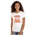 thumbnail image 1 of Virginia for Losers Funny Rivalry Womens Slim Fit Graphic Tee Brisco Brands M, 1 of 5
