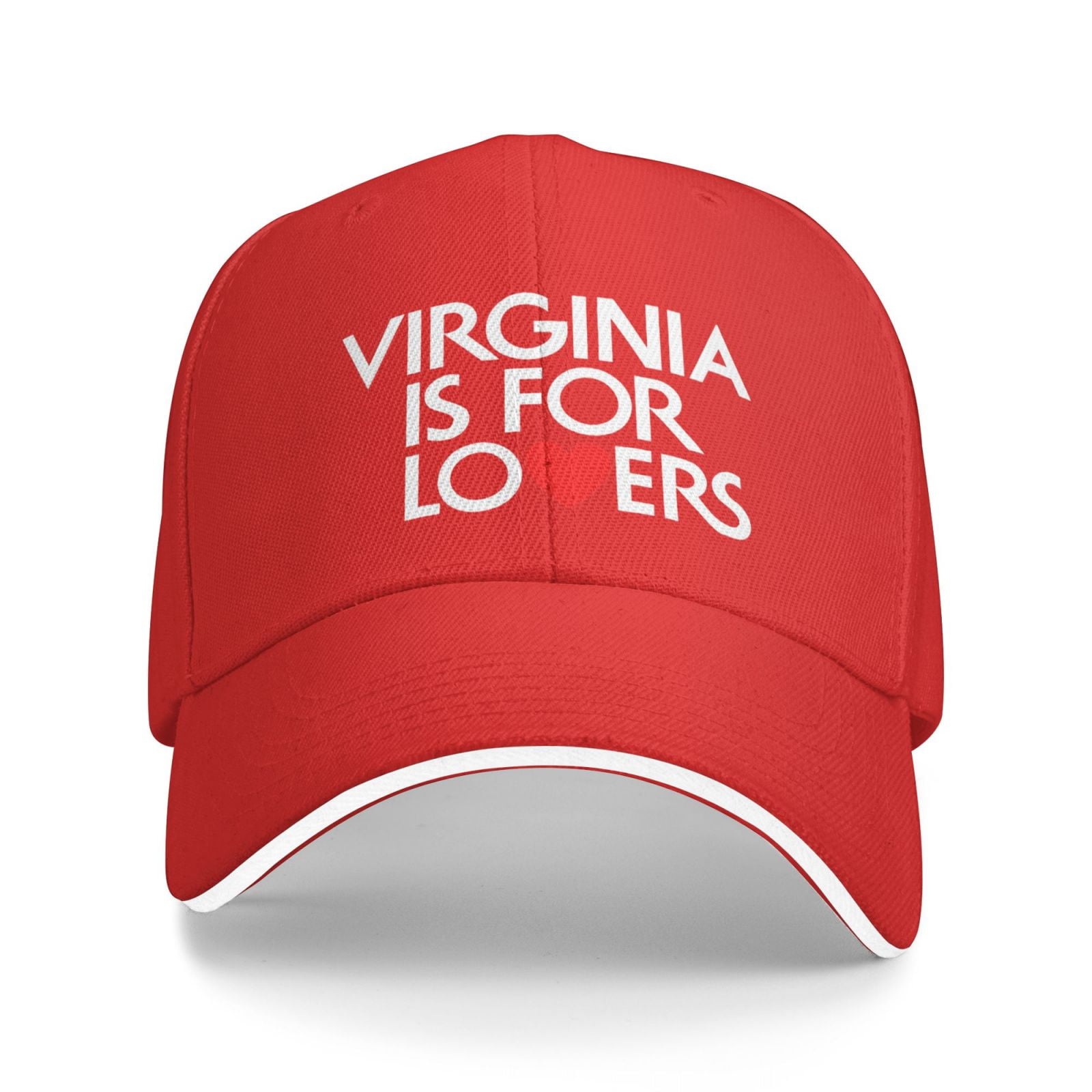 Virginia is for Lovers Sandwich Baseball Cap Classic Plain Dad Hat