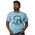 thumbnail image 1 of Virginia is for Lovers VA Cute Smurfs Unisex Plus Size Graphic Tee Brisco Brands 2X, 1 of 5