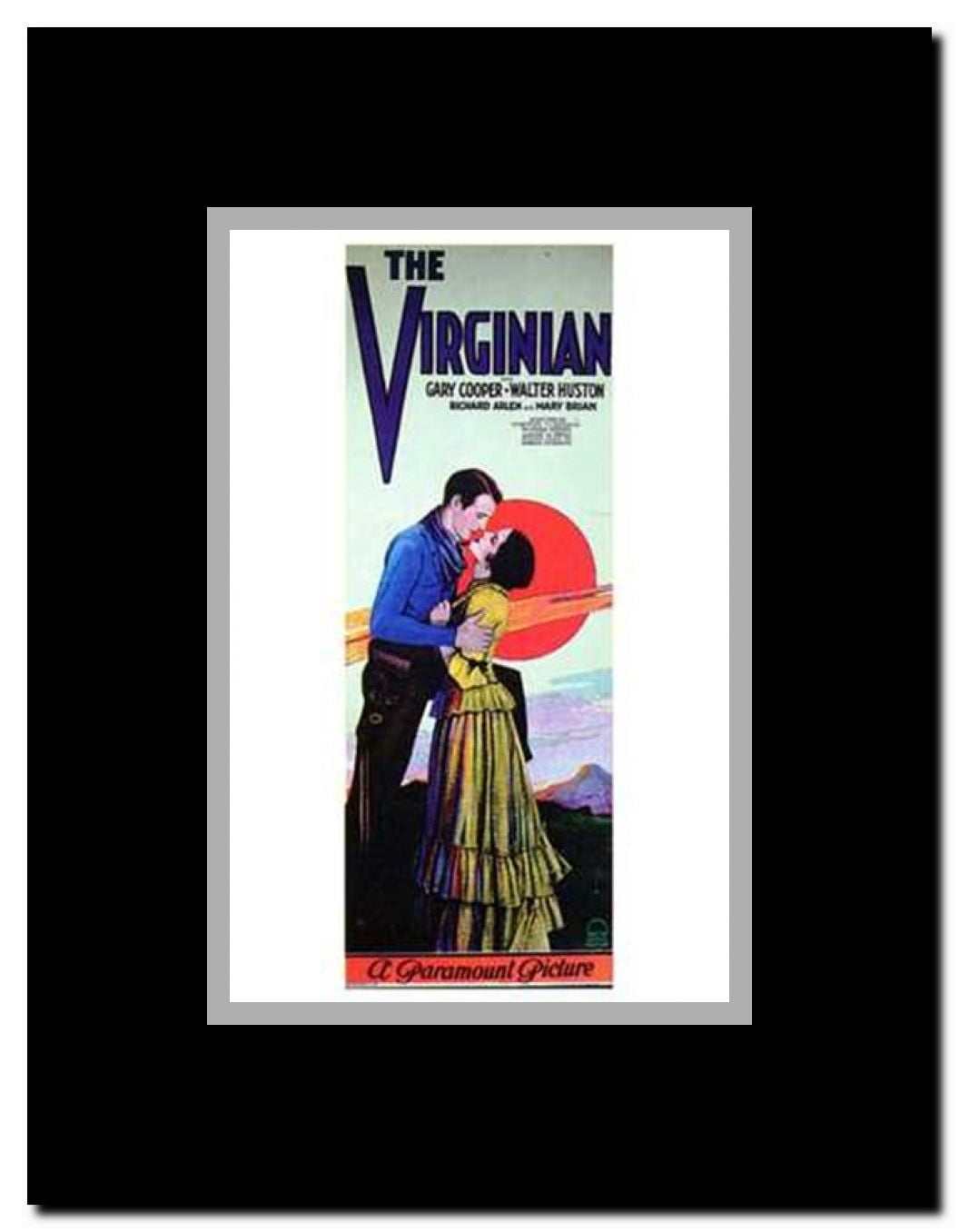 Virginian Framed Movie Poster