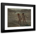 thumbnail image 1 of Virginie Demont-Breton 14x12 Black Modern Framed Museum Art Print Titled - In Pure Air (1907), 1 of 5