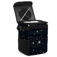 thumbnail image 1 of Virgo Constellation Foldable Car Trash Can with Lid, Leak-proof Mini Trash Can, Hanging Storage Bag, Car Trash Bin, 1 of 6