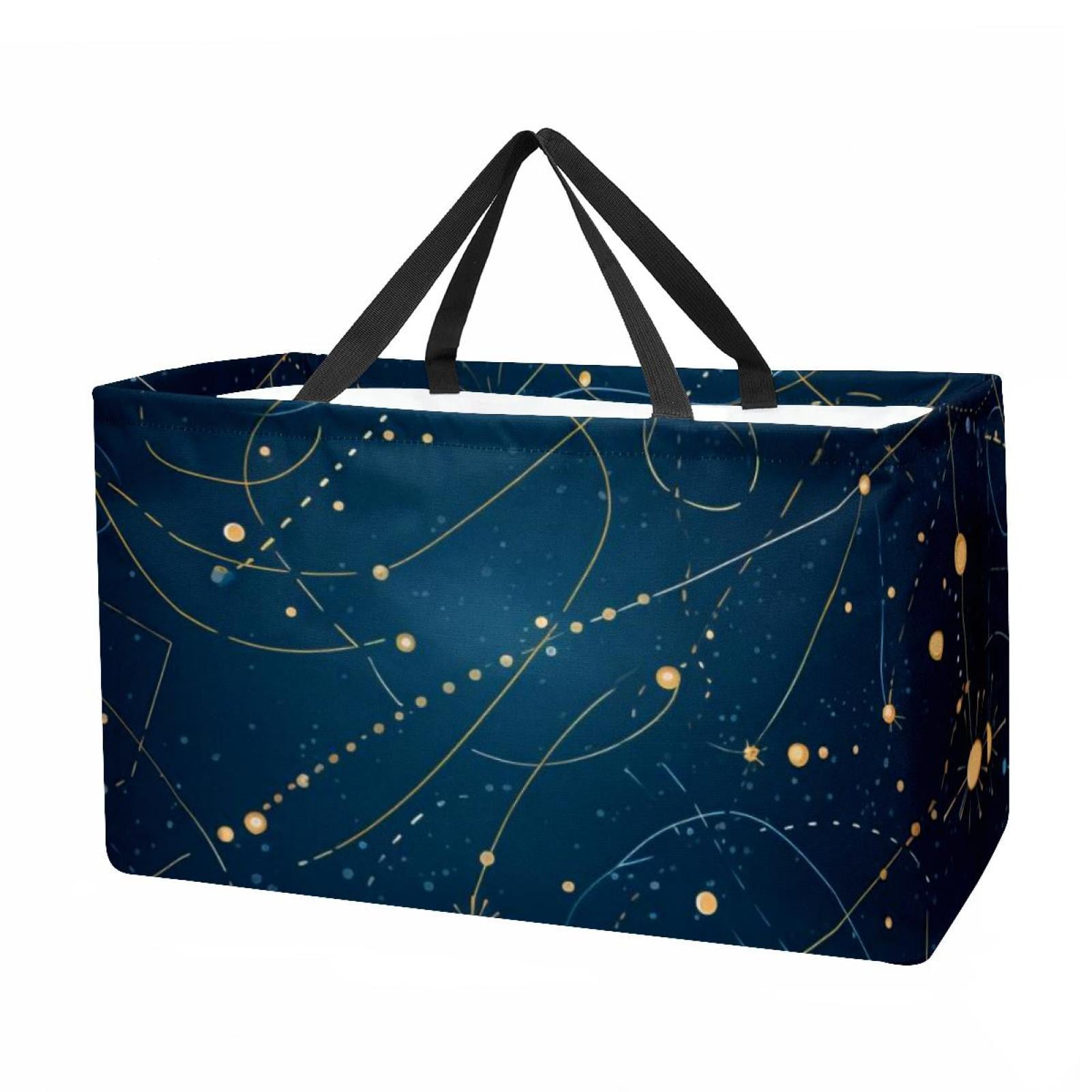 Virgo Constellation Large Capacity Reusable Foldable Laundry Bag