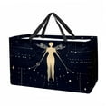 thumbnail image 1 of Virgo Constellation Large Capacity Reusable Toy, Picnic, and Storage Basket - Foldable Oxford Cloth Material for Ultimate Convenience, 1 of 7