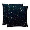 thumbnail image 1 of Virgo Constellation Velvet Throw Pillow Covers Set of 2 - Sizes 16x16, 18x18, 20x20 Inches - Decorative Pillows with Unique Patterns for Various Occasions - Throw Pillow Inserts Included, 1 of 6